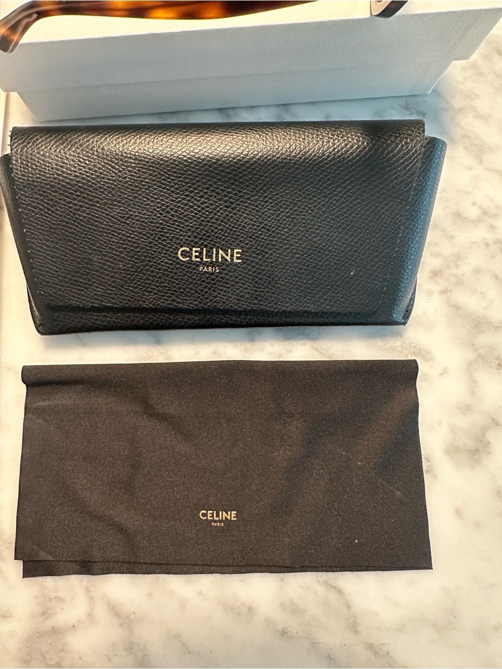 CELINE TRIOMPHE 09 SUNGLASSES IN ACETATE - Picture 12 of 12
